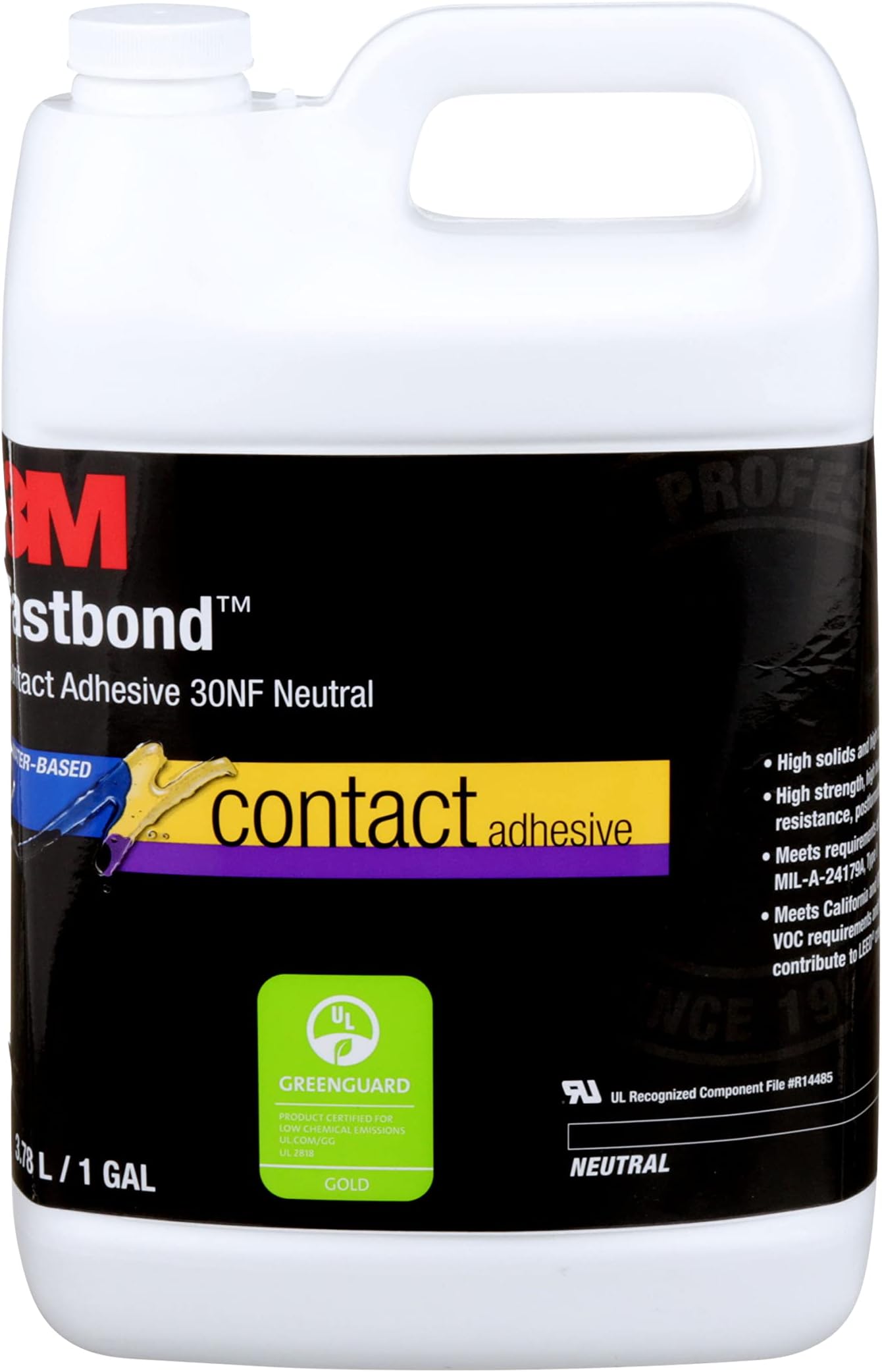 3M Fastbond Contact Adhesive 30NF, Neutral