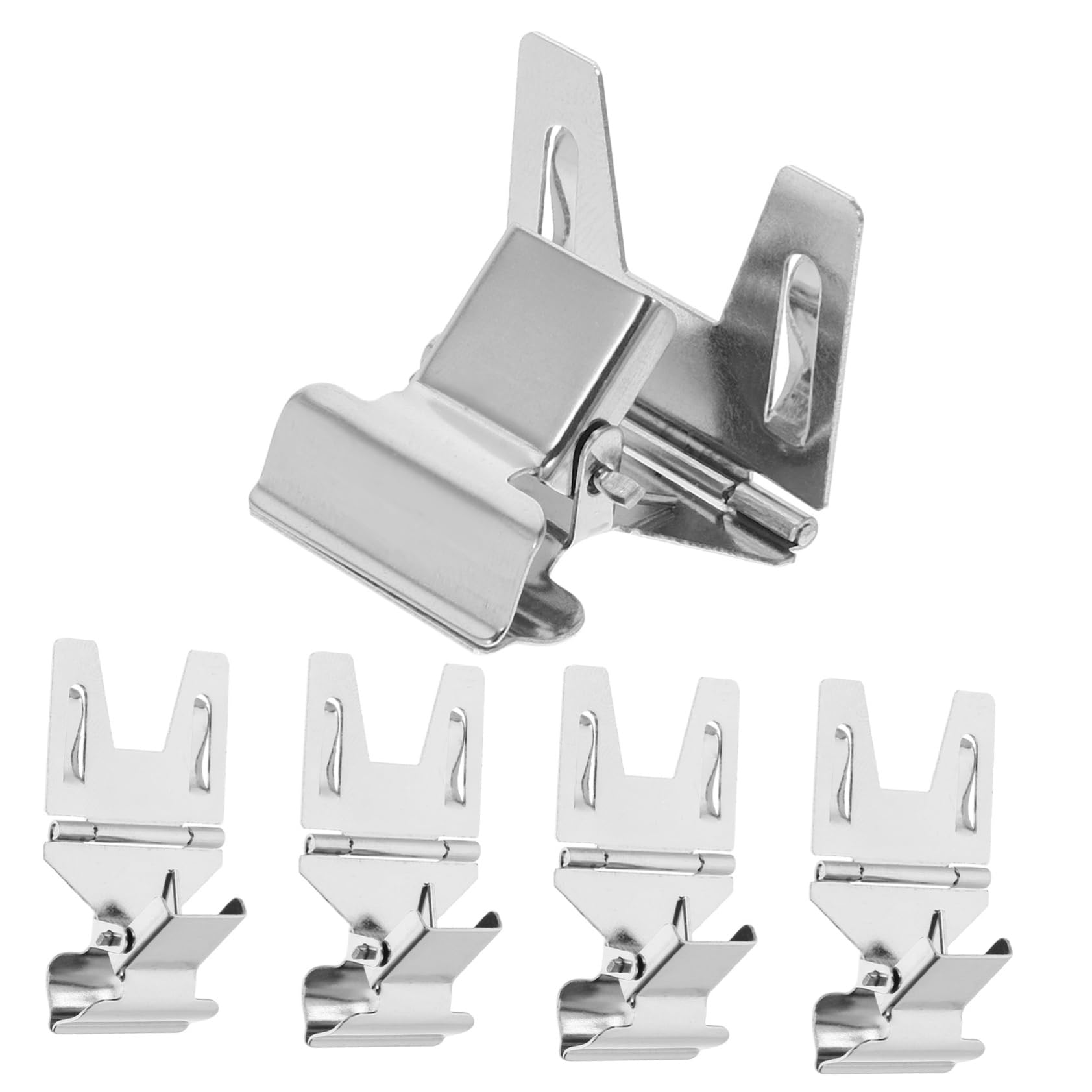 EXCEART 50 Stück Preisschild Clips Werbeetikettenklammern Clips Halter Korb Für Snacks Preisschild Ausstellungsregal Brotladen Tag Halter Drehbarer Ständer Schild Regalklammer