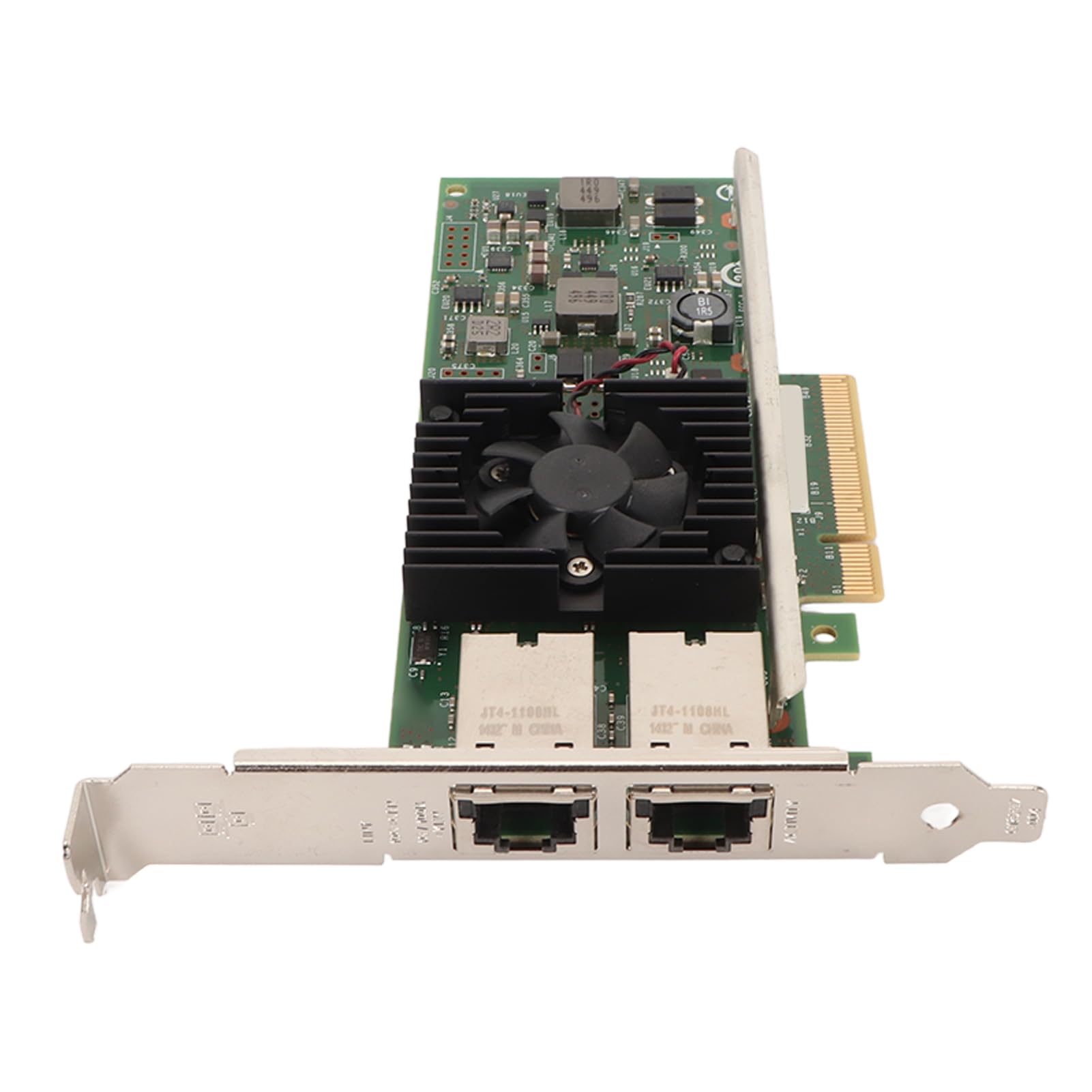Scheda di Rete 10GBE, Dual RJ45 Porta 10 Gigabit Ethernet Adapter con Supporto FCOE ISCSI LAN per Server SLES PowerEdge Modelli Compatibili