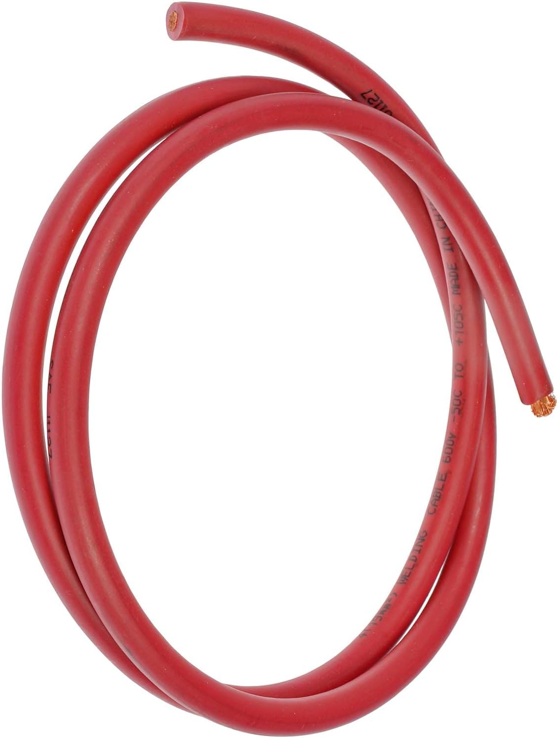 APDTY 157319 4 Gauge Black Battery Cable