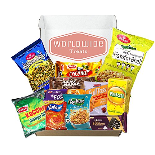 Indian Snack Mix Package by WorldwideTreats