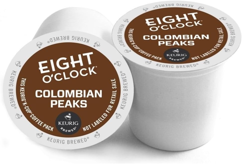 Eight O'Clock Coffee Colombian Peaks K-Cups - 72 Count