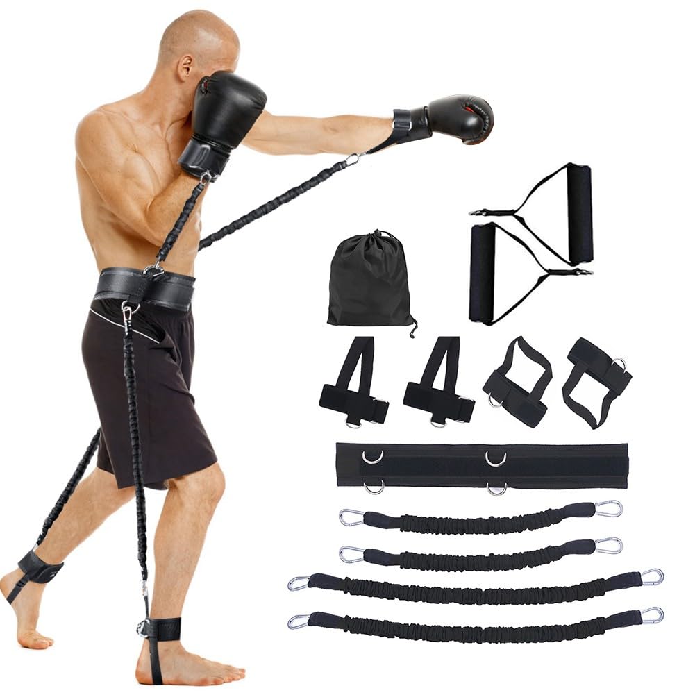 Bandes de résistance pour Les Jambes des Bras et Les Fesses, Sport Gym Workout Équipement Universel Exercice de Suspension Pull Corde Socle d'entraînement pour l'entraînement Sportif