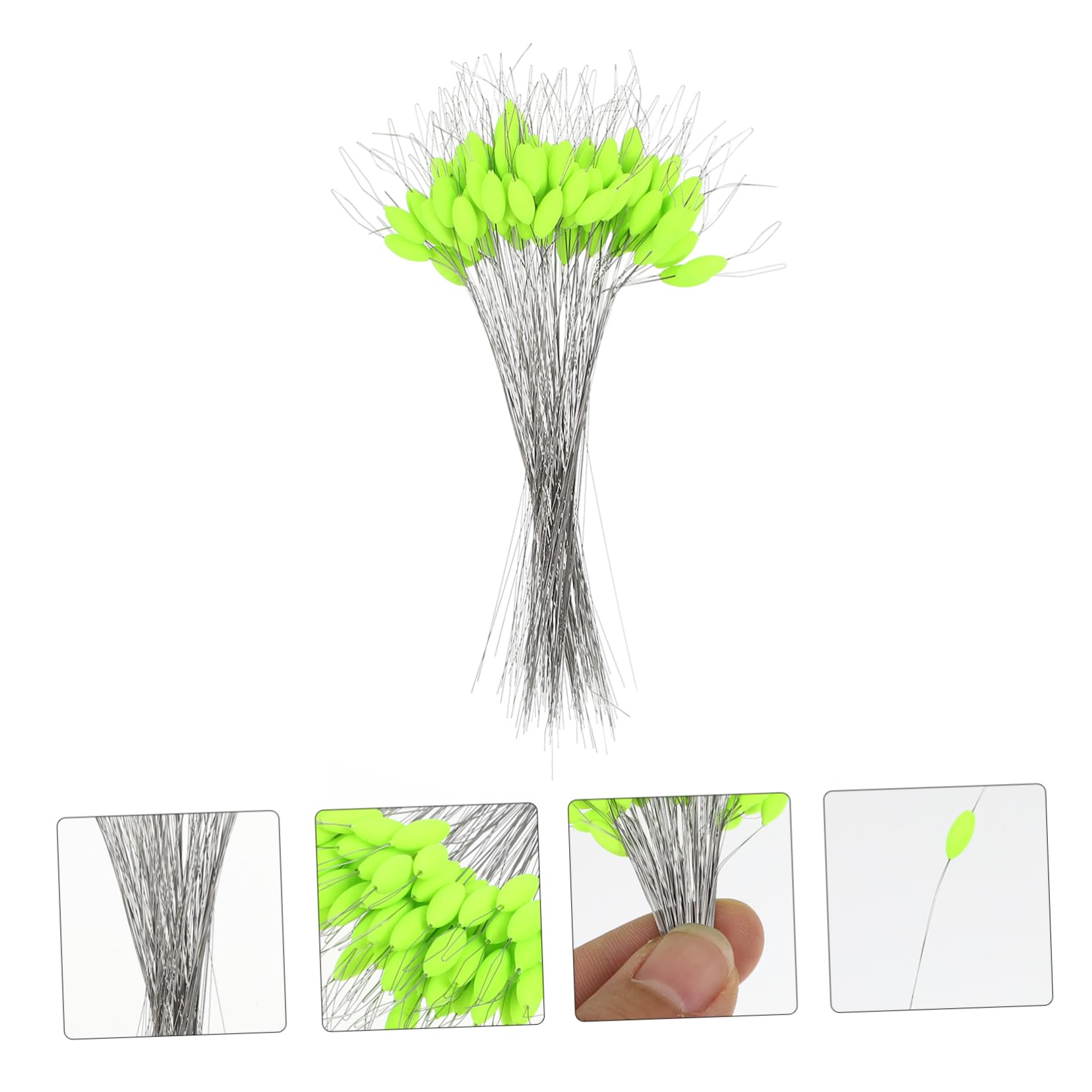 BESPORTBLE Lot De 3 Flotteurs De Pêche Réactifs Ligne en Plastique Couleurs Vives