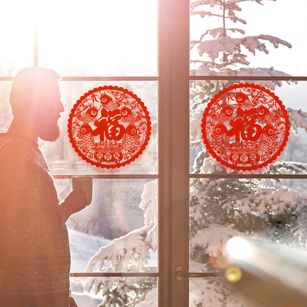 Chinese New Year Couplets Chinese Spring Festival Couplets Chinese Couplets Decorative Set Chun Lian Home Décor Poem Scrolls Pig Year for 2019 25 Pcs