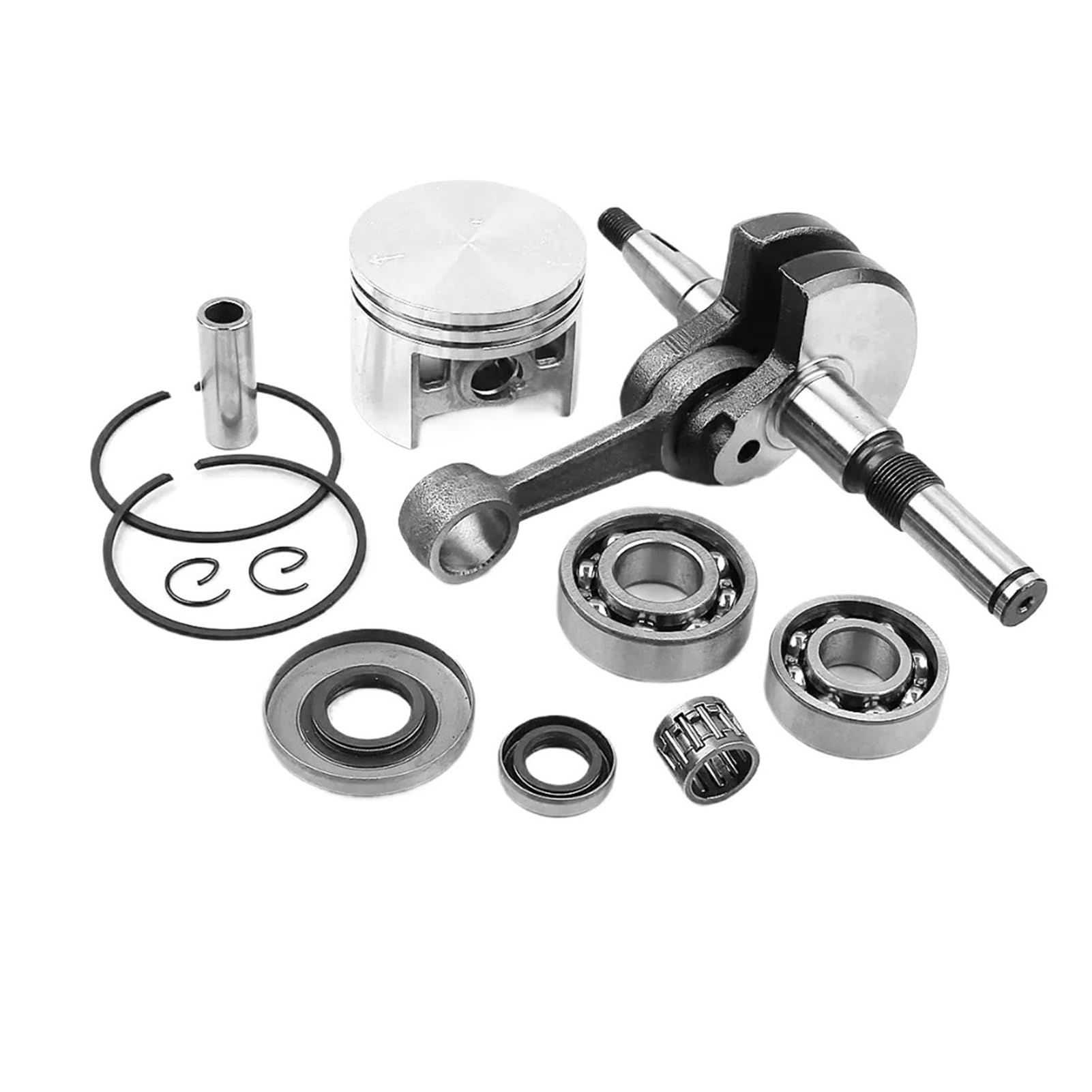 Kit de pistón de 52mm y cigüeñal para motosierras Stihl 038 MS380 y MS381