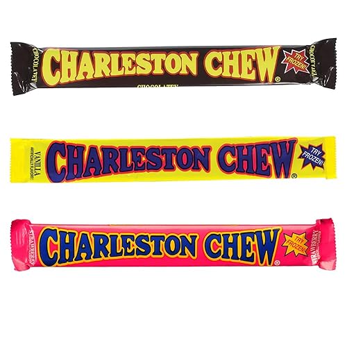 Miniatura 2 de Fruidles Charleston Chews - Barras de chocolate con leche, paquete de seis variedades, chocolate, fresa, vainilla, lácteos certificados Kosher,