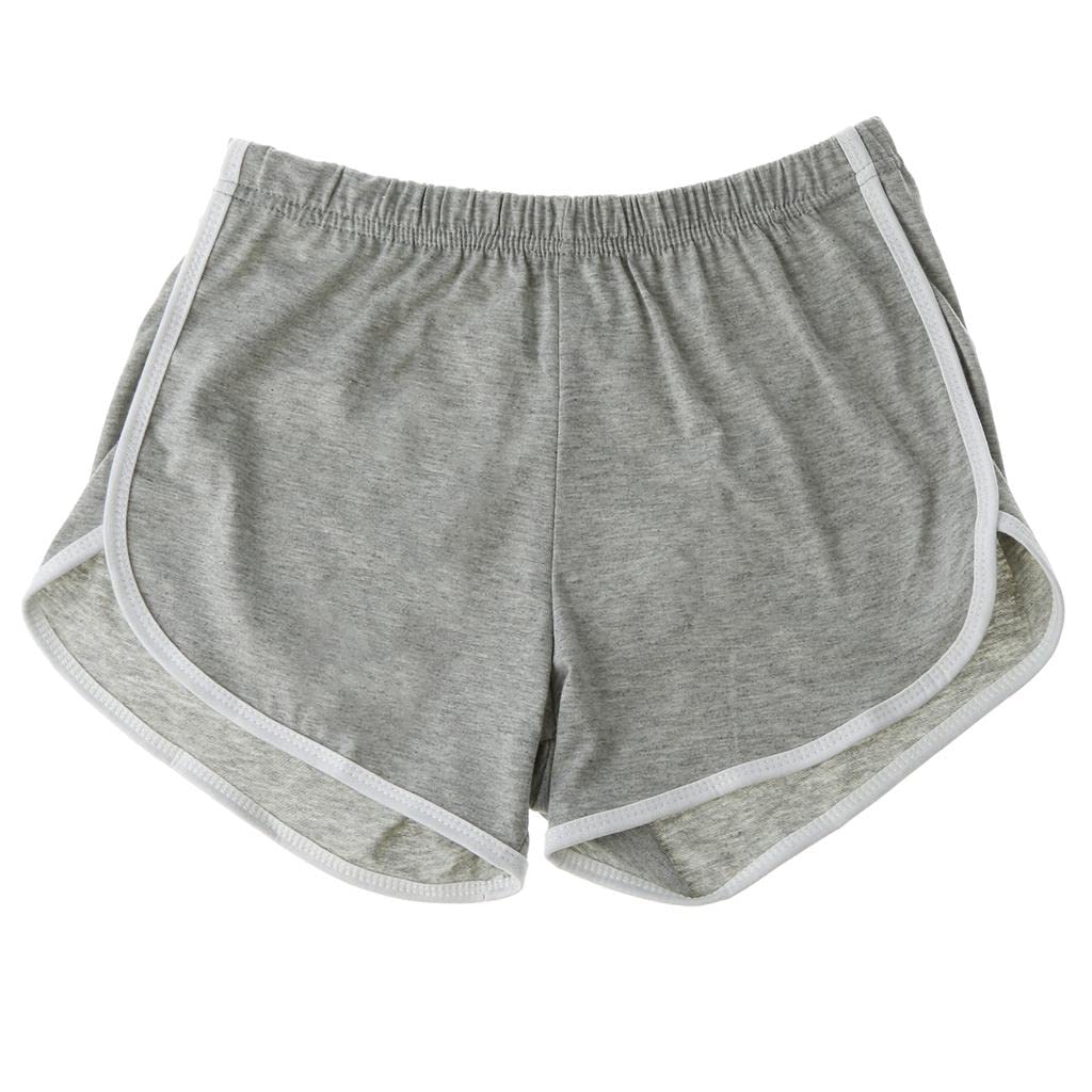 CALANDIS™ Women Sport Beach Yoga Shorts L Grey | Athletic Apparel | Womens Clothing-image-22