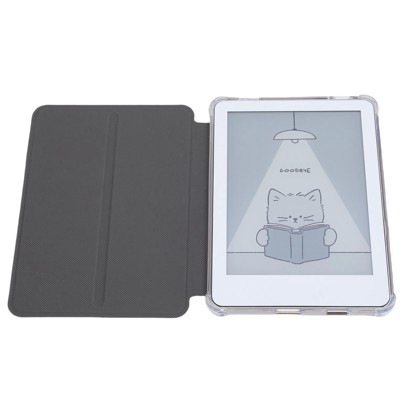 Fabater E-Paper-Reader, Kompakter 6-Zoll-300-PPI-Touchscreen mit Schutzhülle für Tägliche Leser und Lernbegeisterte (White)