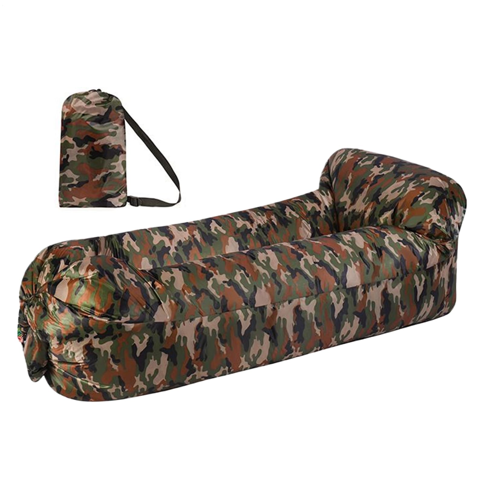 Sofa Gonflable - Sofa D'air Imperméable À L'eau Avec Le Paquet Portatif - Lit D'air De Hamac Gonflable De Fainéant Paresseux Pour Cour, Lac, Plage, Camping, Pique-niques Et Les Festivals De Musique