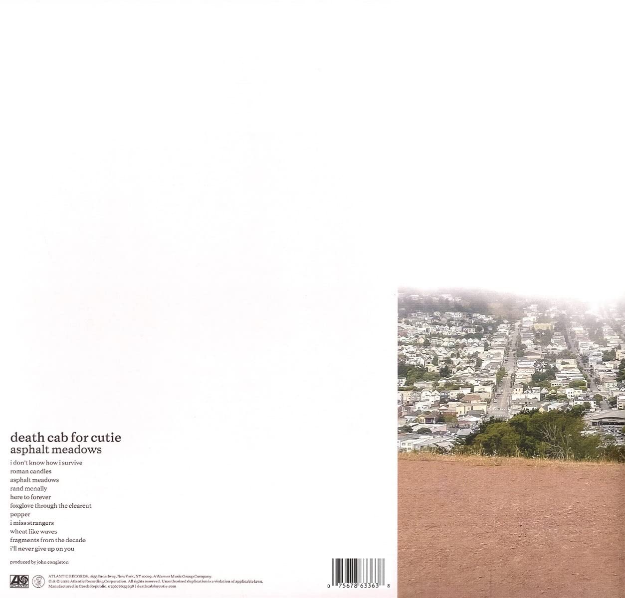 Death Cab For Cutie - Asphalt Meadows