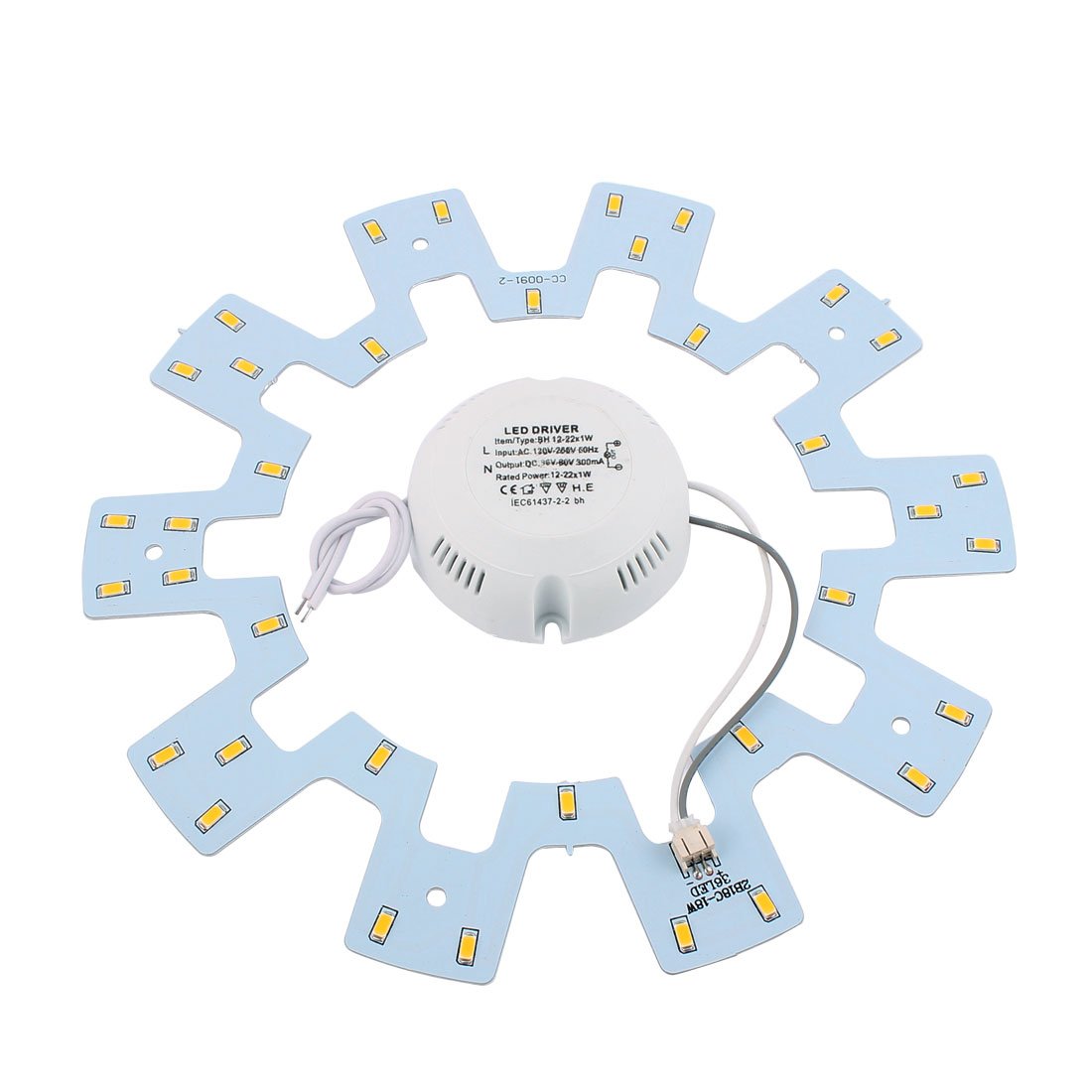 Aexit 18W 36 Light Bulbs LED Light Panel 5730 SMD Practical