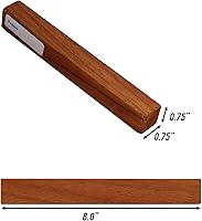 Vista 3 de DCT Padauk - Juego de 2 espacios en blanco para torneado de madera, 3/4 x 3/4 x 6 pulgadas, espacios en blanco de madera para torneado, lapiceros