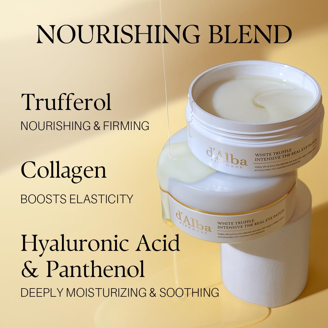d'Alba Weißtrüffel Intensive The Real Patchs pour les yeux (60 pièces)