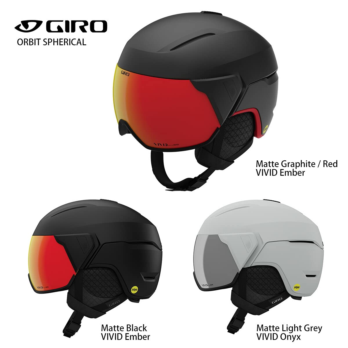 Giro Orbit 球体 MIPS スキーヘルメット - スノーボードヘルメット