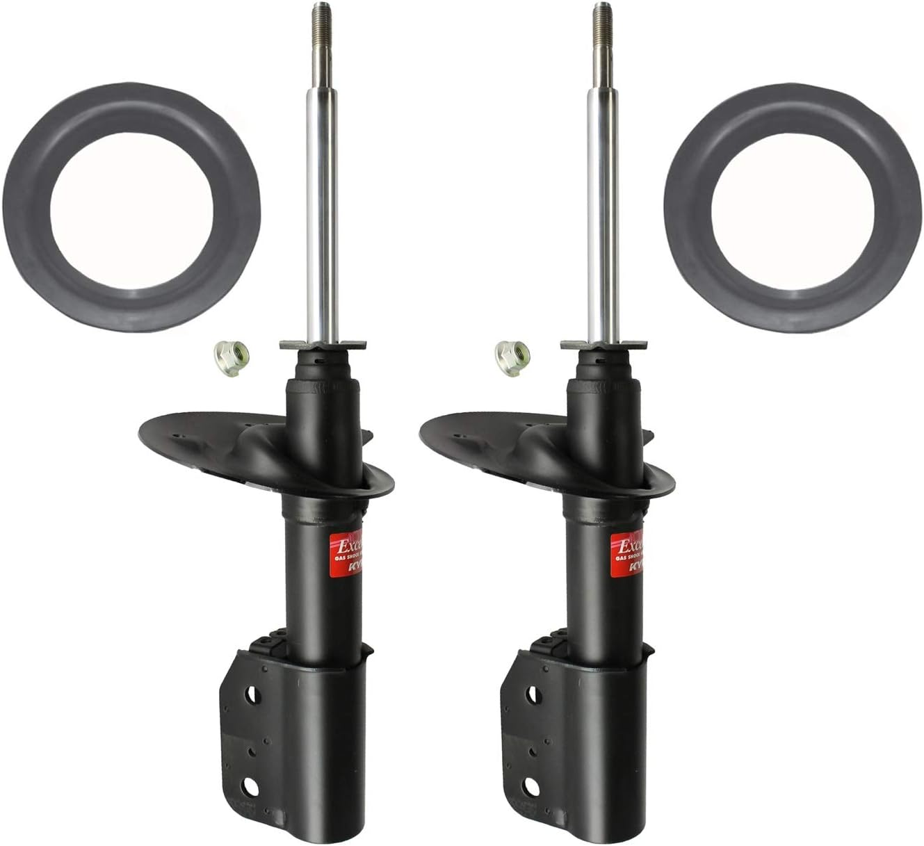 Front Struts & Upper Coil Spring Insulators Kit for Buick Allure LaCrosse
