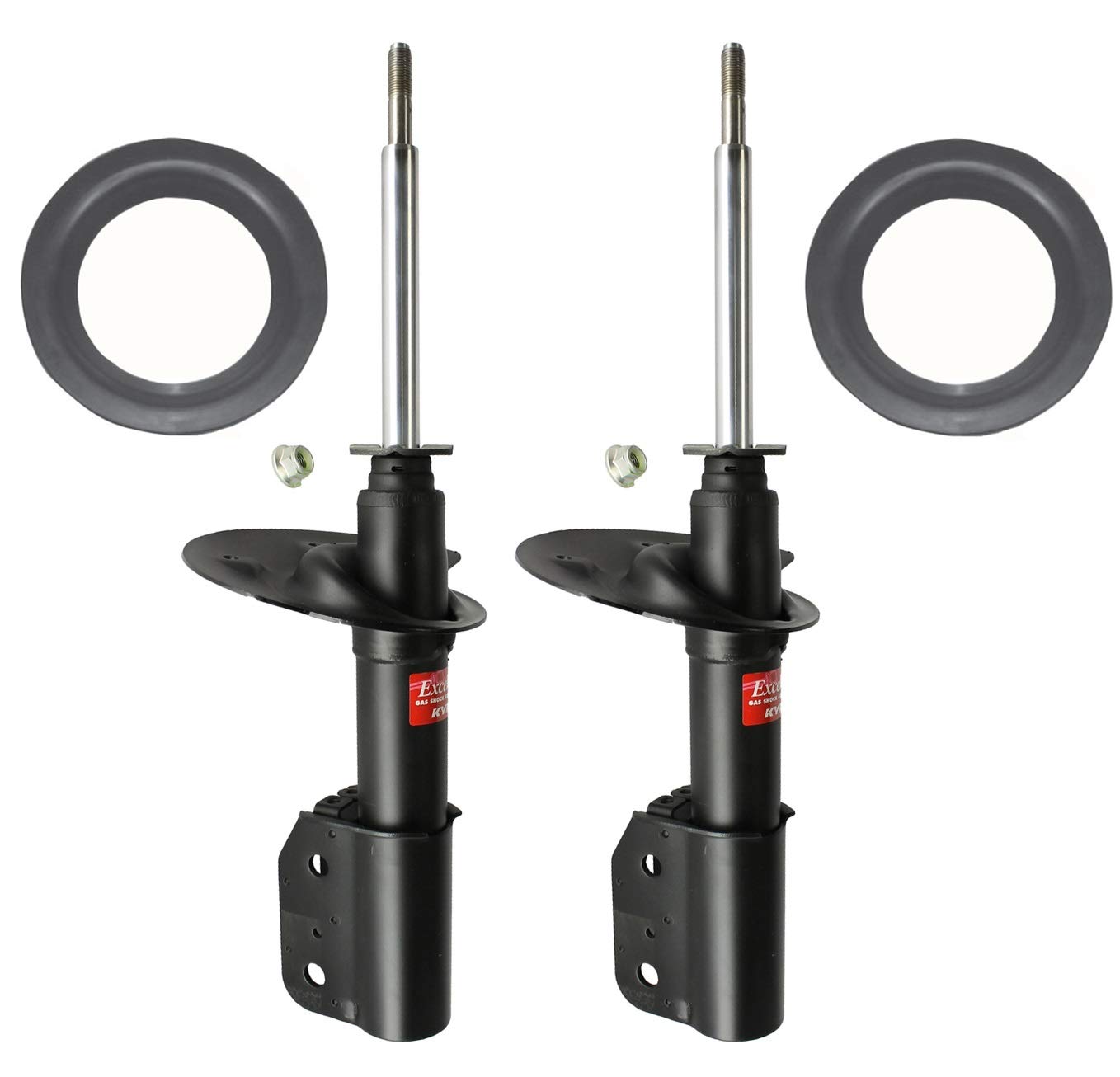 Front Struts & Upper Coil Spring Insulators Kit for Buick Allure LaCrosse