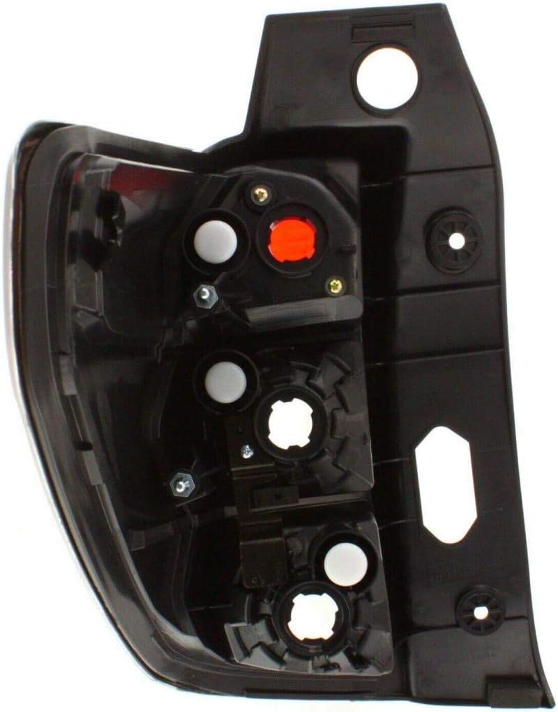 CarLights360 For 2009-2013 Subaru Forester Passenger Side Tail Light For 84912SC121, 84912SC120 + SU2819102