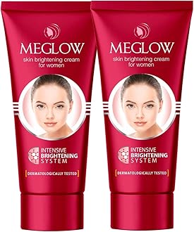 by Leeford | Skin Brightening Moisturizer Cream for Women| Hydrates, Repairs, Radiates | Reduces Dark Spots, Melanin, Melasma | Prevents Pigmentation | Even Tone Pack of 2 (50g each)