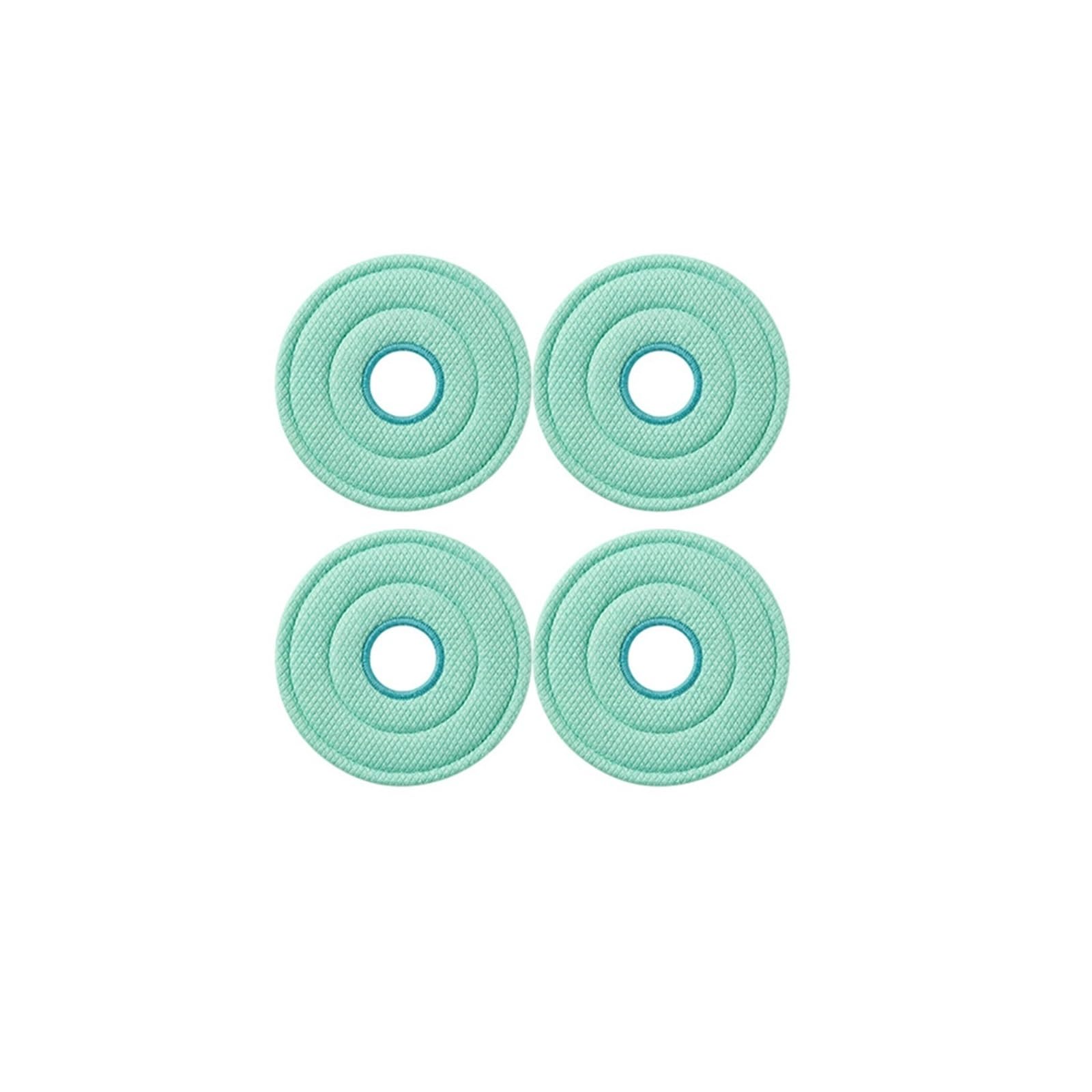 Fish Scale Microfiber Mop Cloth，Compatible For Xiaomi，B101CN X10+S10+，Compatible For Dreame，S10 Pro L10S Ultra X10(4pcs a)