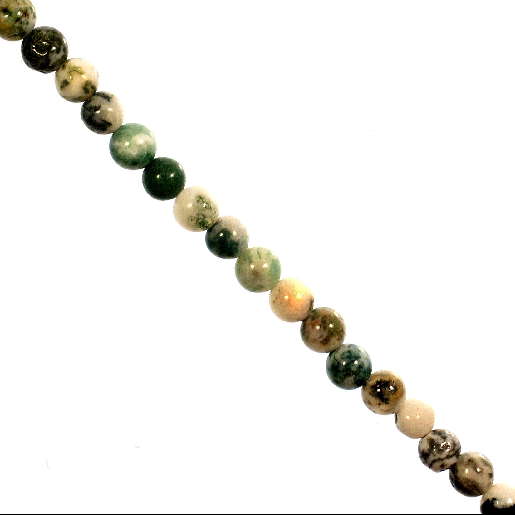Ocean Jasper Crystal Beads - 7mm Round