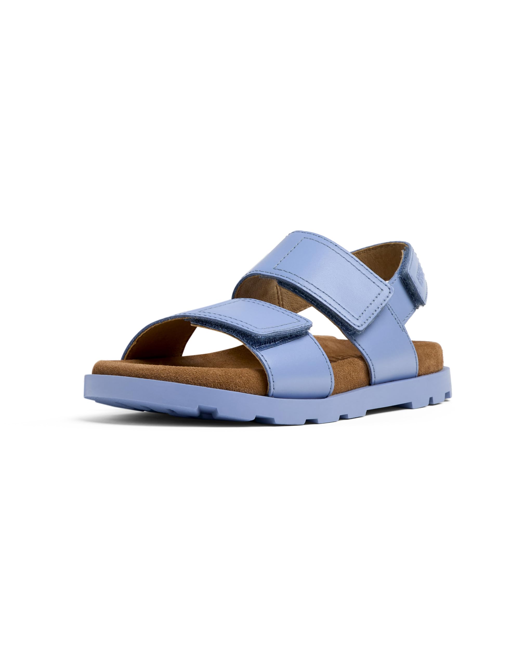 Camper Unisex Children's Brutus K800598 2-Strap Sandal, Medium Blue 004, 10 UK