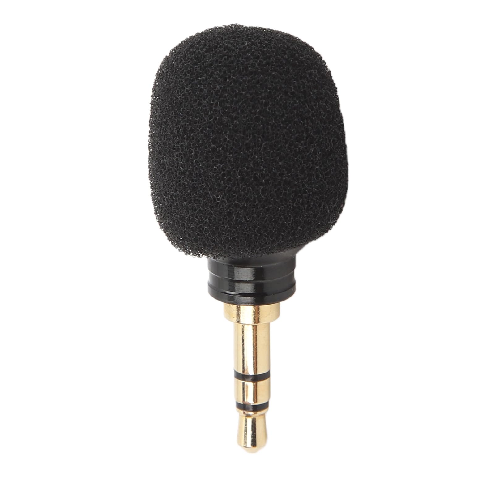 Mini Microphone,Mini Condenser Microphone with High Sensitivity,3.5mm Audio Connector,Noise Reduction Microphone for Voice Recording, Chatting and Singing