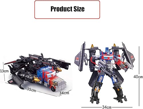 Miniatura 7 de Transformer Jet Power Optimus Prime  Jet Optimus Movie 2 Autobots Truck Head Model Robot Toy Car Figura de acción de cumpleaños versión KO
