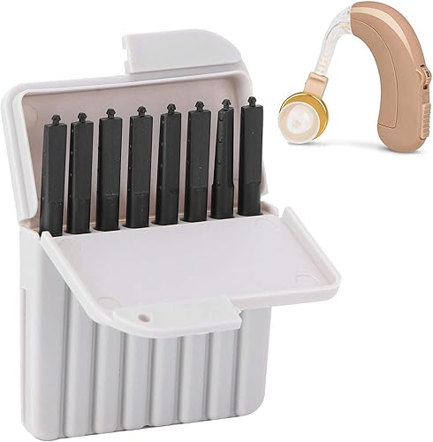 Miniatura 7 de Caja de 8 piezas de protección auditiva, filtros protectores de cera de oído de 0.047 pulgadas, accesorio de asistencia auditiva de plástico para