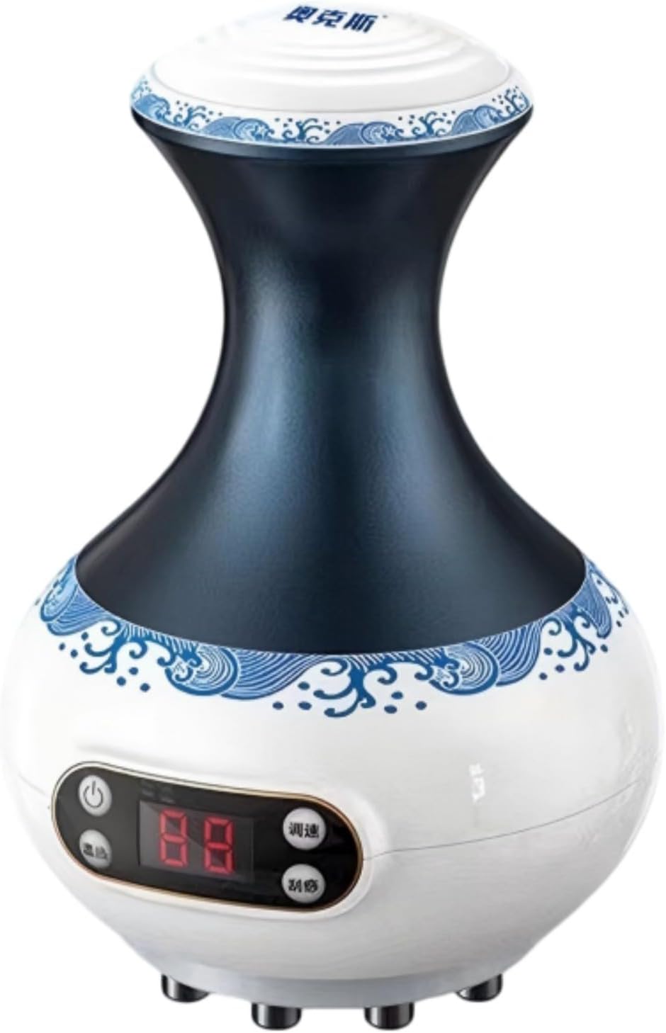 Handheld Body Massage Tool,Relaxing Home Massager Kit 按摩器智能负压按摩器真空刮痧板 Hot Stones for Massage,砭石电动刮痧
