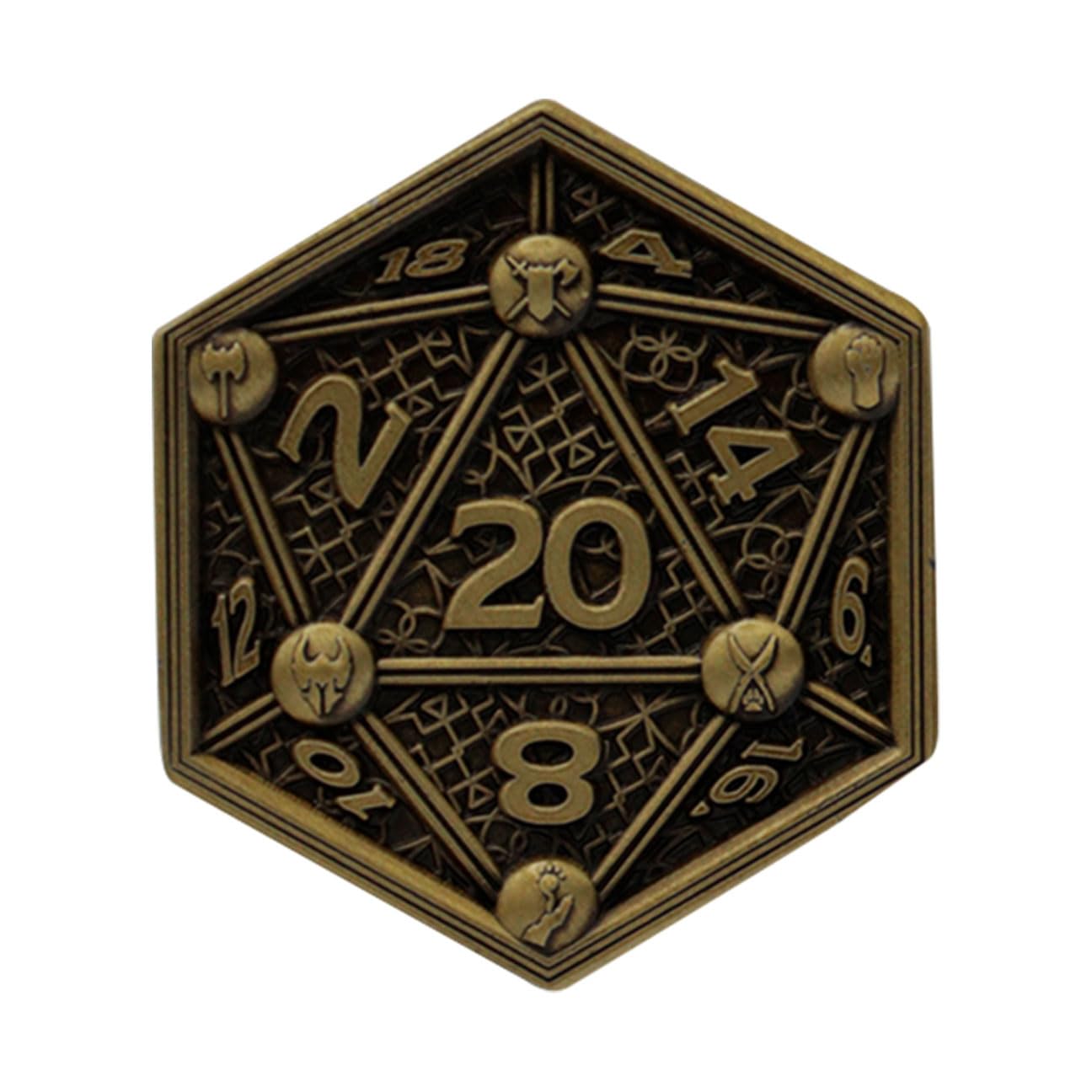 Dungeons & Dragons Class Cards & D20 Flip Coin Set, Official D&D Game Accessories, Roleplay Reference Deck - Image 3