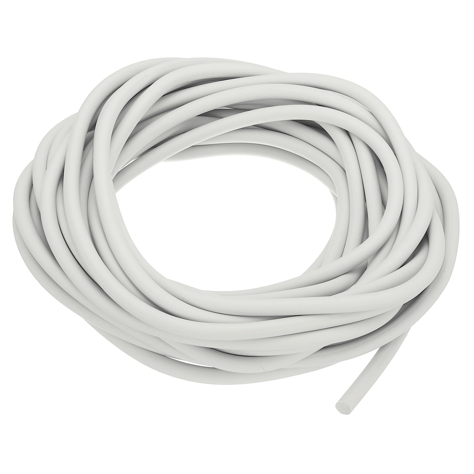 PATIKIL 49Ft Backer Rod 3/8 Inch EPDM Rubber Caulk Saver Concrete Expansion Joint Concrete Expansion Filler Weather Strip Seal for Gaps and Joints White