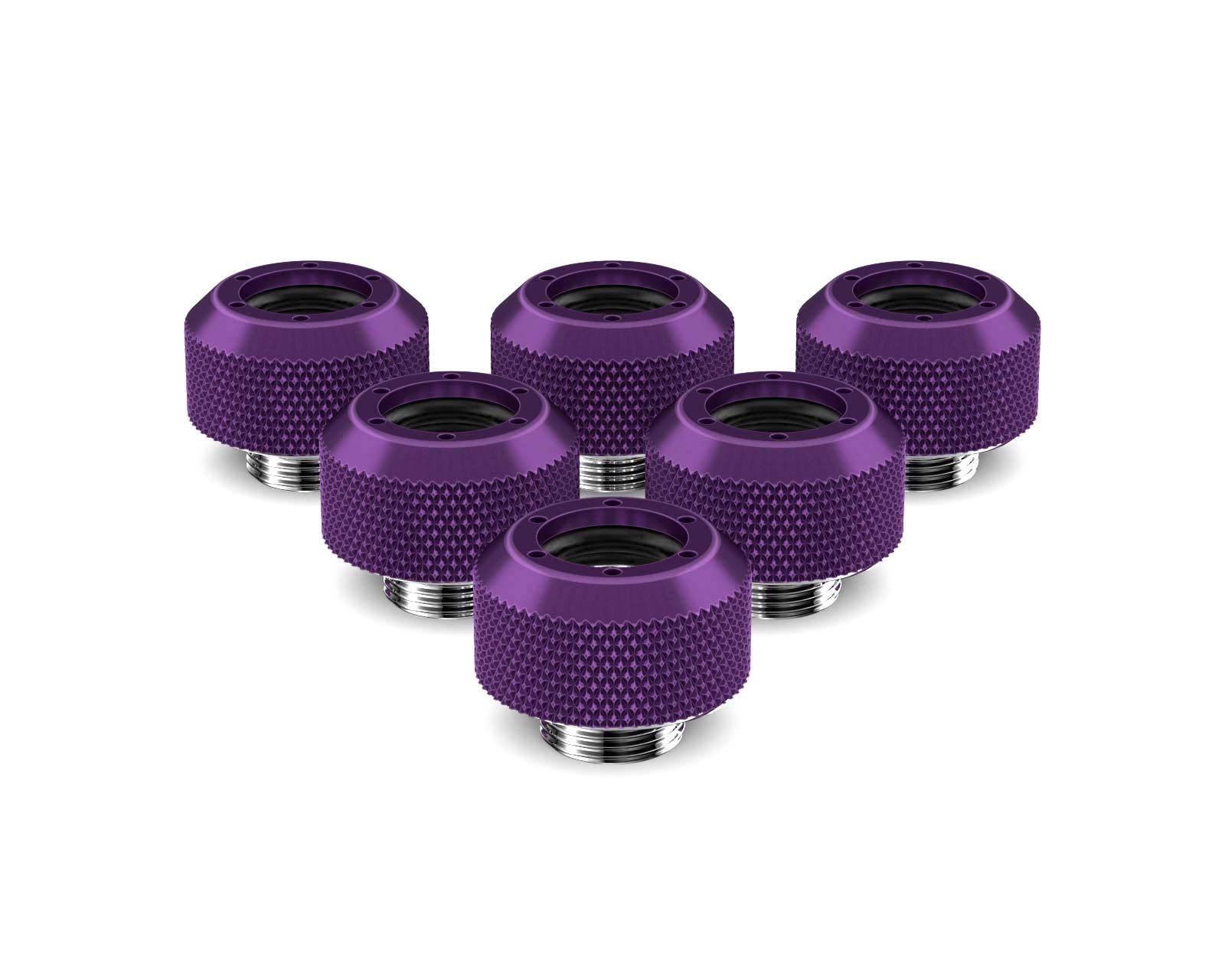 1/2in. Rigid RevolverSX Series Fitting - 6 pack - Candy Purple