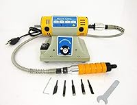 Vista 2 de Máquina eléctrica para tallar cincel para tallar madera cincel de la carpintería (Host + cincel + eje)