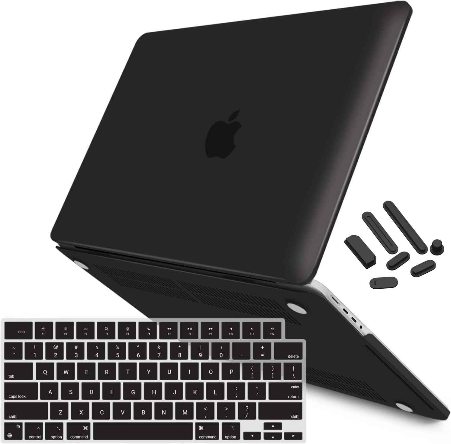OJOS Case for MacBook Pro 14 Inch Case 2024 2023 M3 A2918 A2992 M2 A2779 M1 A2442 Pro/Max,Hard Shell Case with Keyboard Cover for Mac Pro 14(2024-2021), Matte Black (B09YNKGZJ6) Amazon Price History, Amazon Price Tracker