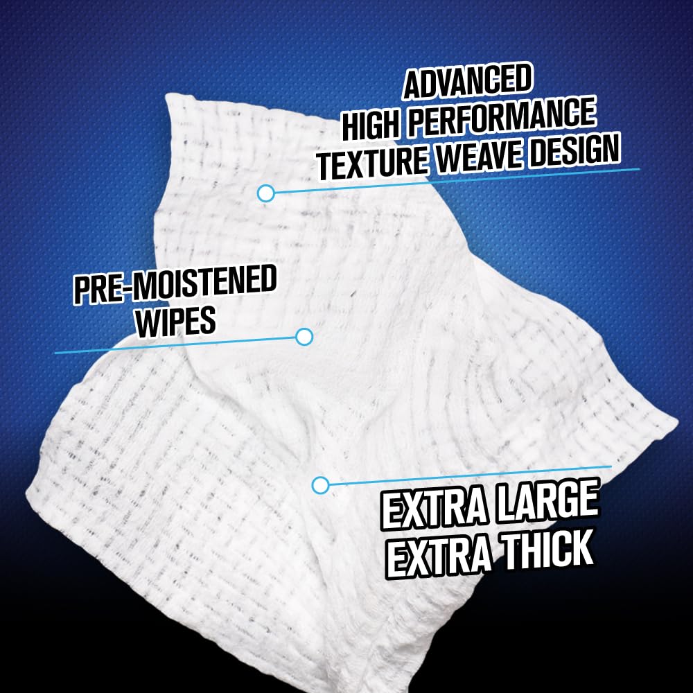 Chemical Guys Canister Wipes - VRP Total Car Interior Cleaner Protectant Great for Cars Trucks SUVs RVs More — view 6