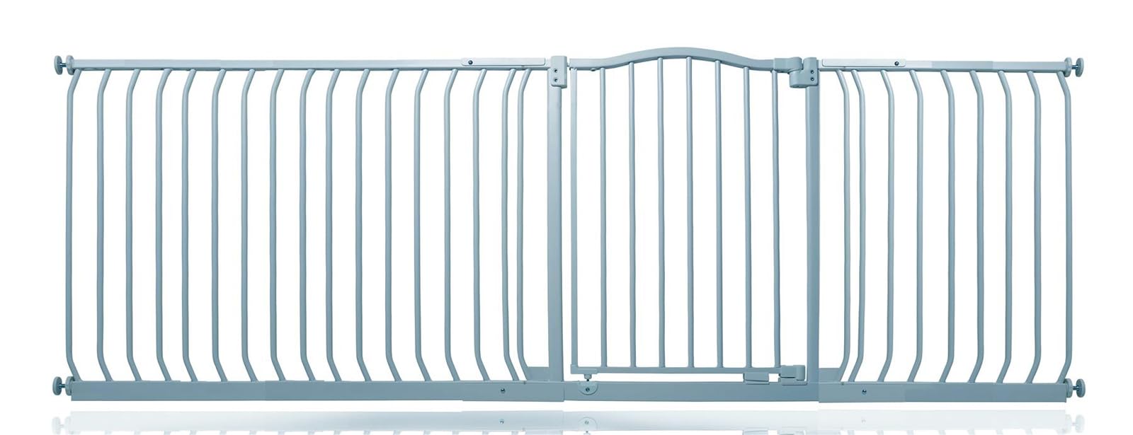 Safetots Curved Top Safety Gate, 71cm - 80cm, Matt White, Pressure Fit Stair Gate, Baby Gate for Doors Hallways and Spaces, Safety Barrier, Easy Installation — view 54