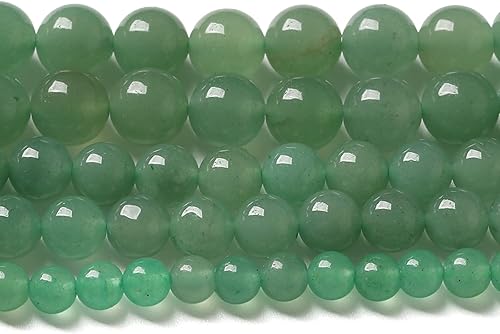 Vista 248 de 38 cuentas de cristal de cuarzo rosa brasileño de piedra natural de 0.394 pulgadas para hacer joyas y pulseras Cuarzo rosa de Brasil