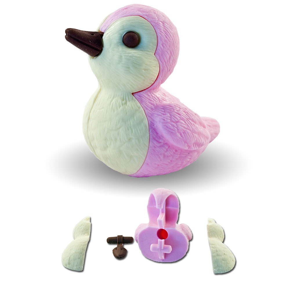 Iwako Cute Pink Duck Eraser From Japan By