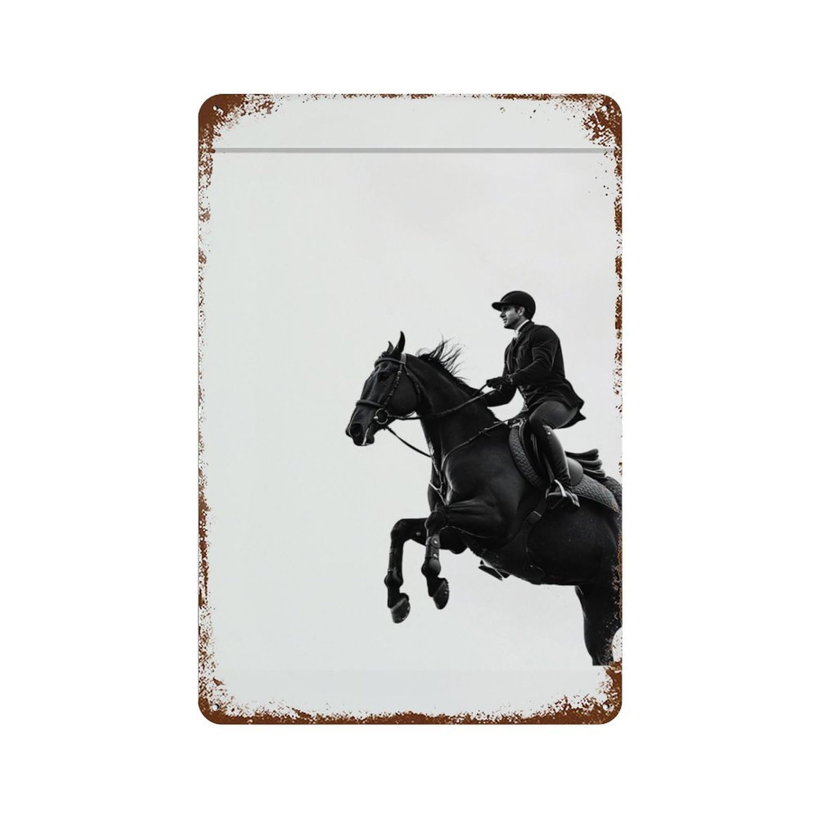 xiaoxiaoshen Horse Photography S1 Wall Decor Art Metal Tin Poster Modern Home Decor Art Home Bar Shop Decorations Vintage Sign 30x20cm