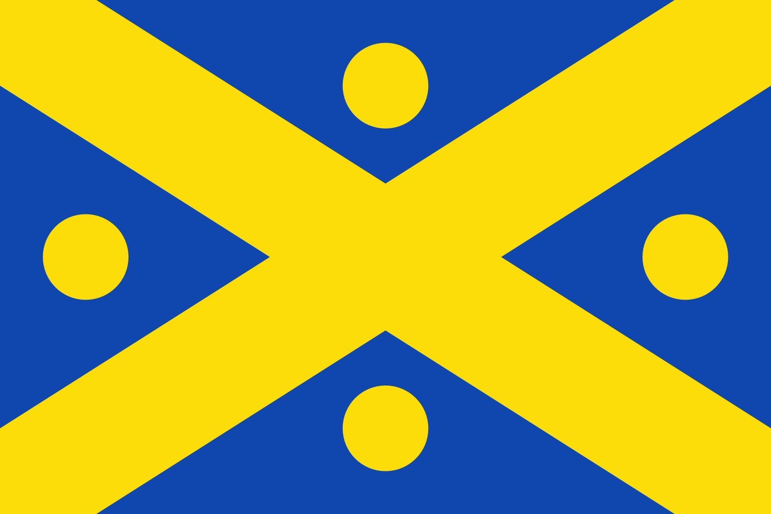 Drapeau XL Zingem pavillon de paysage haut de gamme renforcé