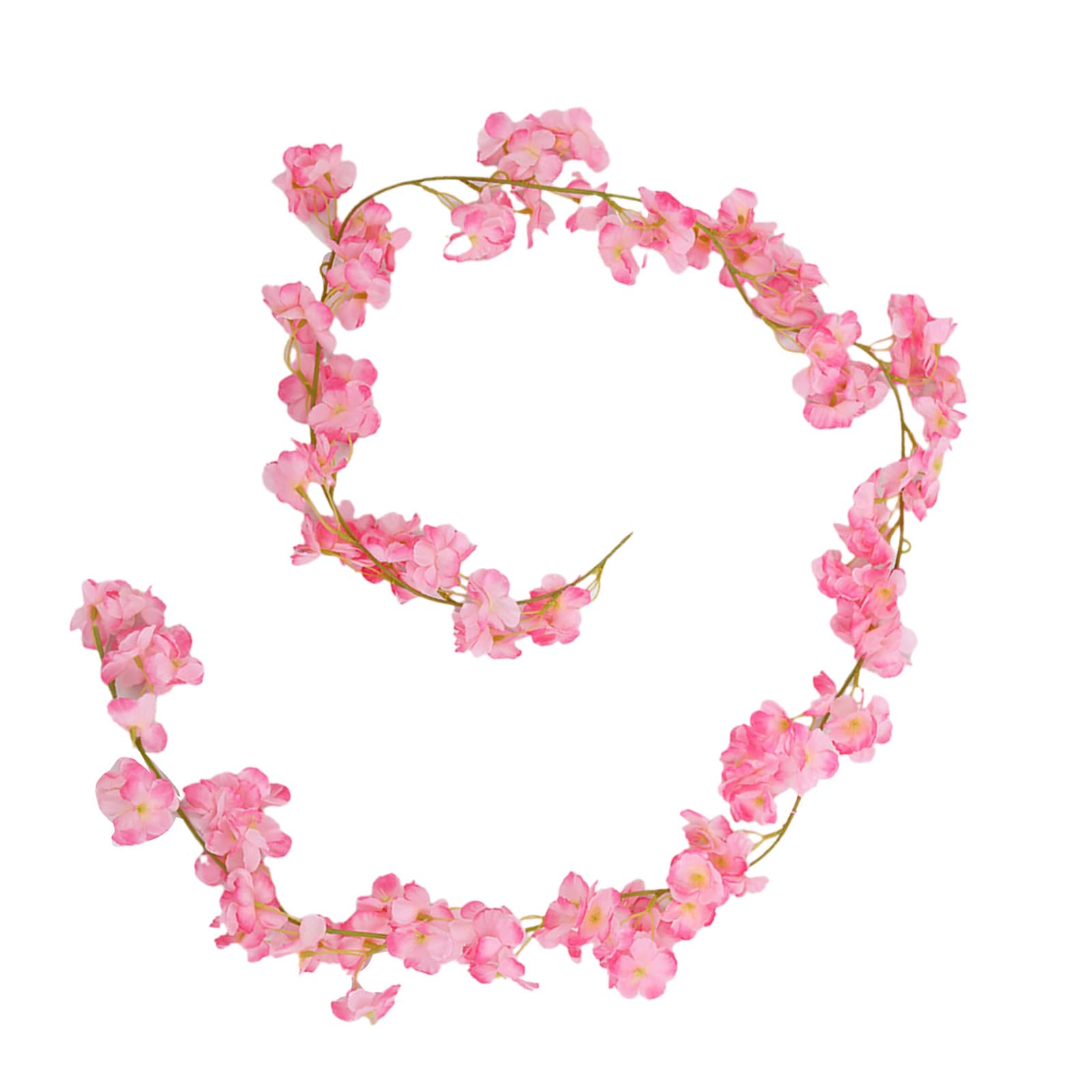 Yrohgkpn B 180Cm Flower Arrangement 3Pcs Flower Vine For Ceiling Party Ackdrops Decoration Artificial Flowers Decoration