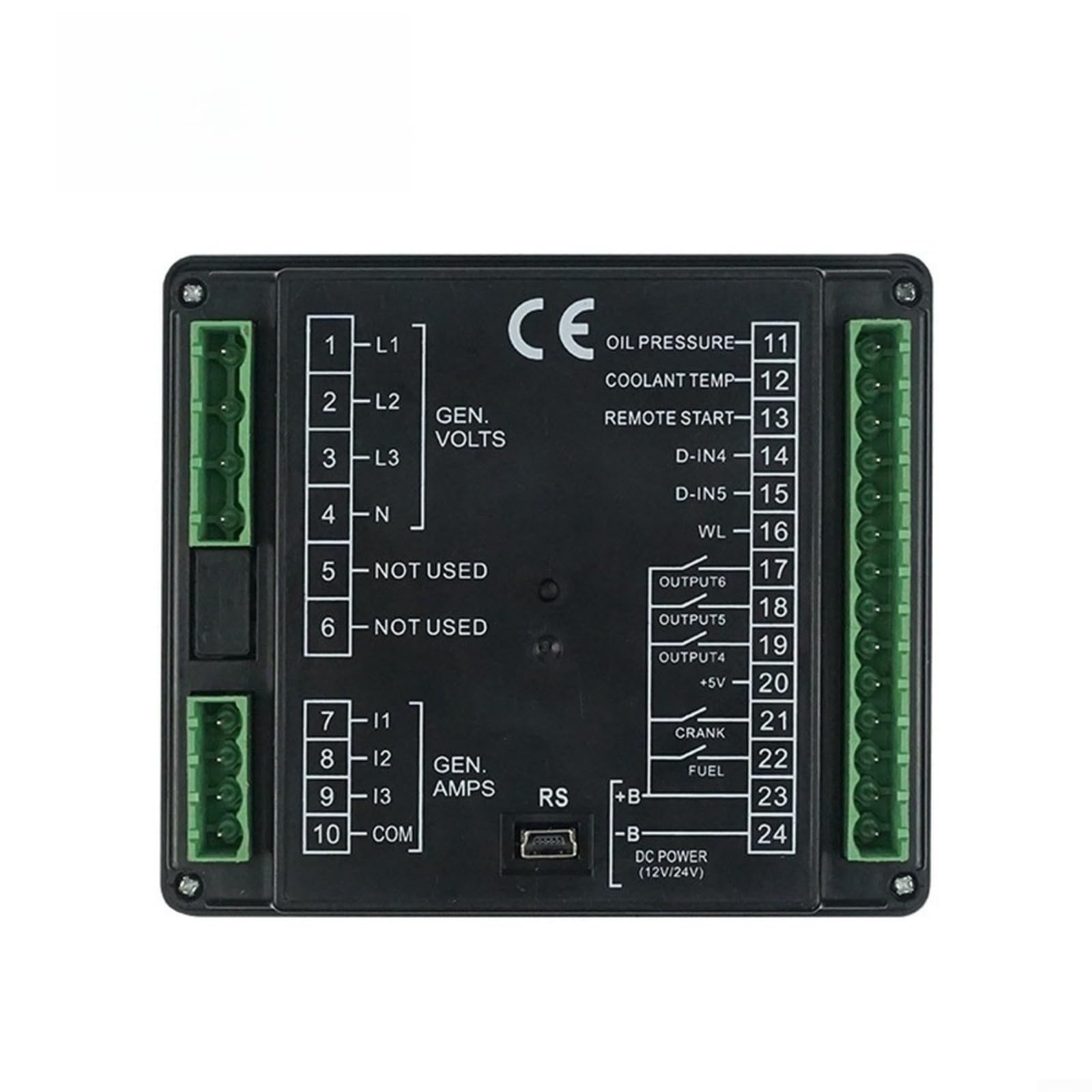 Controlador de generador DCP-10 con pantalla LCD para diesel