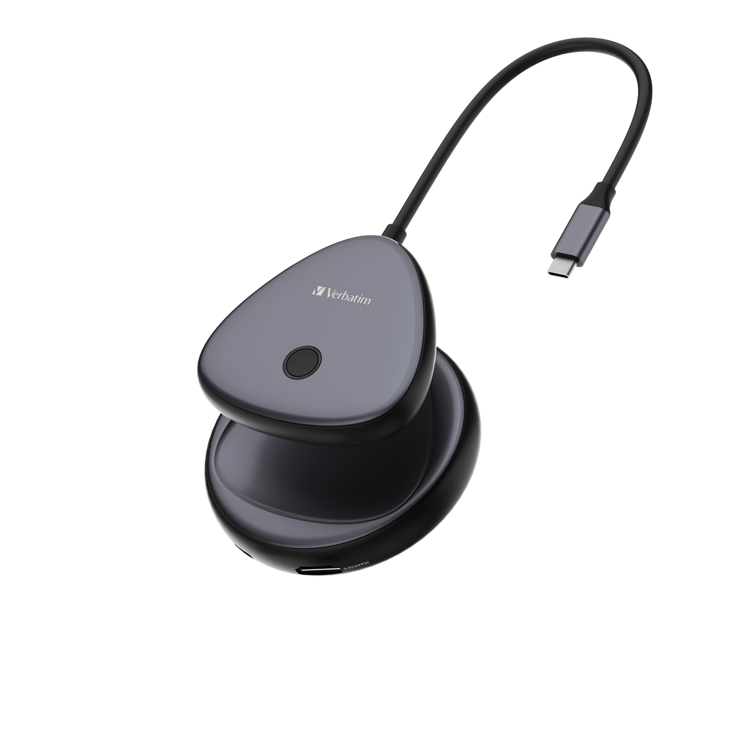 Verbatim Share My Screen 4K HDMI Wireless Transmitter und Receiver für Streaming, Video/Audio Übertragung, kabelloser HDMI Extender für Laptop, PC, Smartphone zu TV, Monitor, Beamer