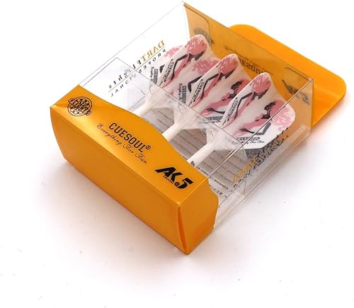 Vista 27 de CUESOUL ROST Vuelo y ejes de dardos integrados Meduim/Pequeño/Grande Sexy Queen