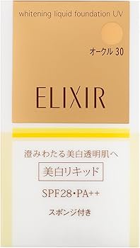 エリクシール シュペリエル ホワイトニングリキッド オークル30 Amazon.co.jp: エリクシール シュペリエル ホワイトニングリキッドUV