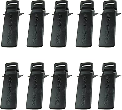 Belt Clip for Baofeng Uv-5r Uv-5ra Uv-5rb Uv-5rc 5rd 5re 5re+10 Pack