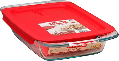 Miniatura 9 de Conjunto de recipientes para horno y almacenamiento de alimentos de vidrio de fácil agarre 8 unidades de Pyrex Transparente
