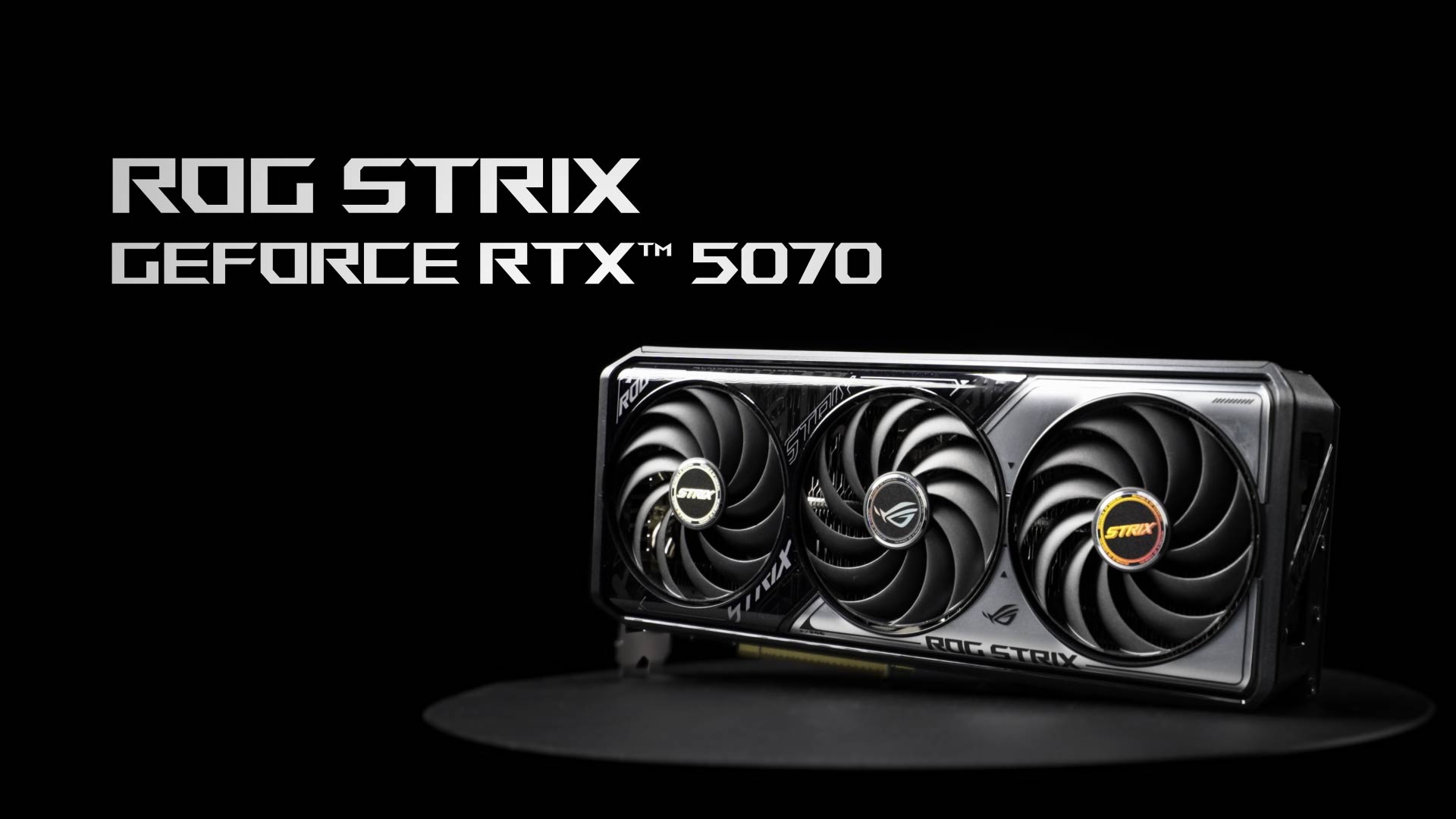 ASUS ROG Strix GeForce RTX 5070 OC Edition 12GB GDDR7 Graphics