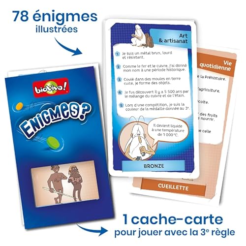 Jeu classique Bioviva Il était une fois… Enigmes Préhistoire - vue 4